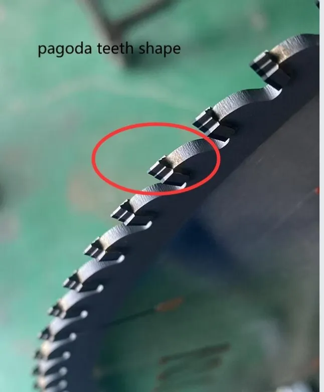 PCD pagoda teech shape