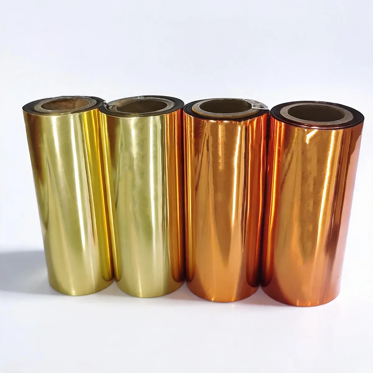 Gold, silver and metallic foils for paper, board and plastics.