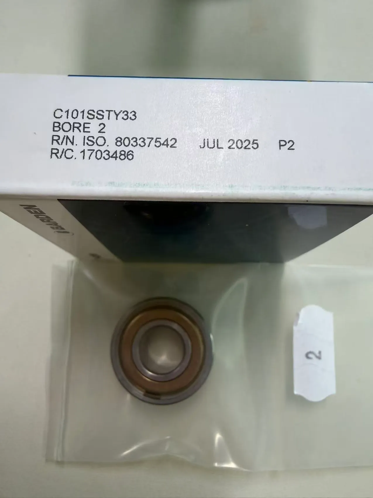 C101SSTY33 barden bearing 12x28x11.51mm