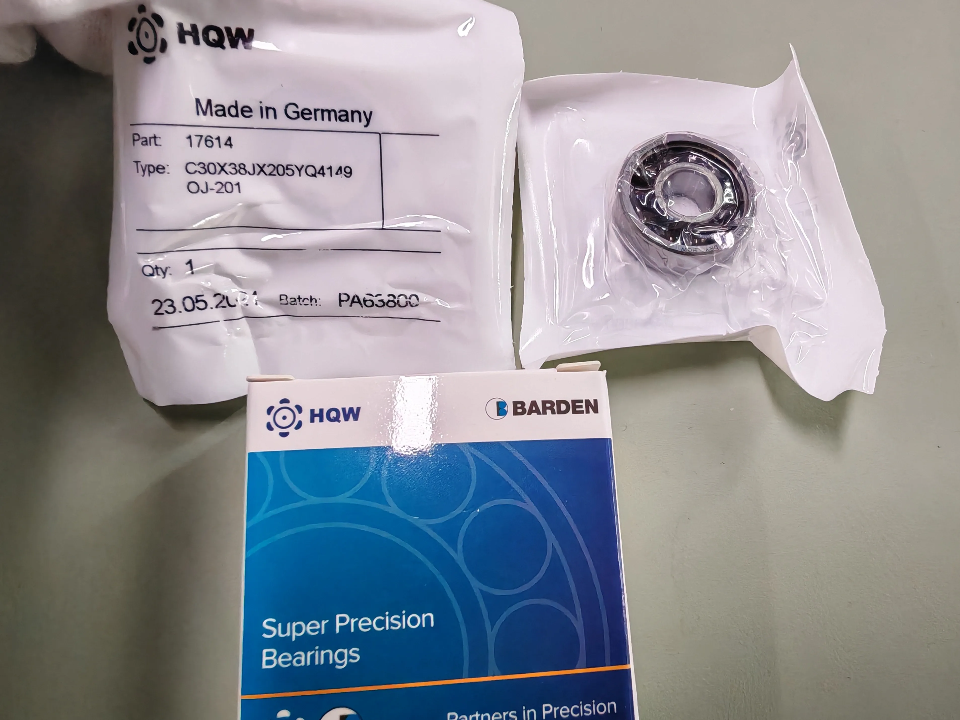 D608 708 Barden bearing