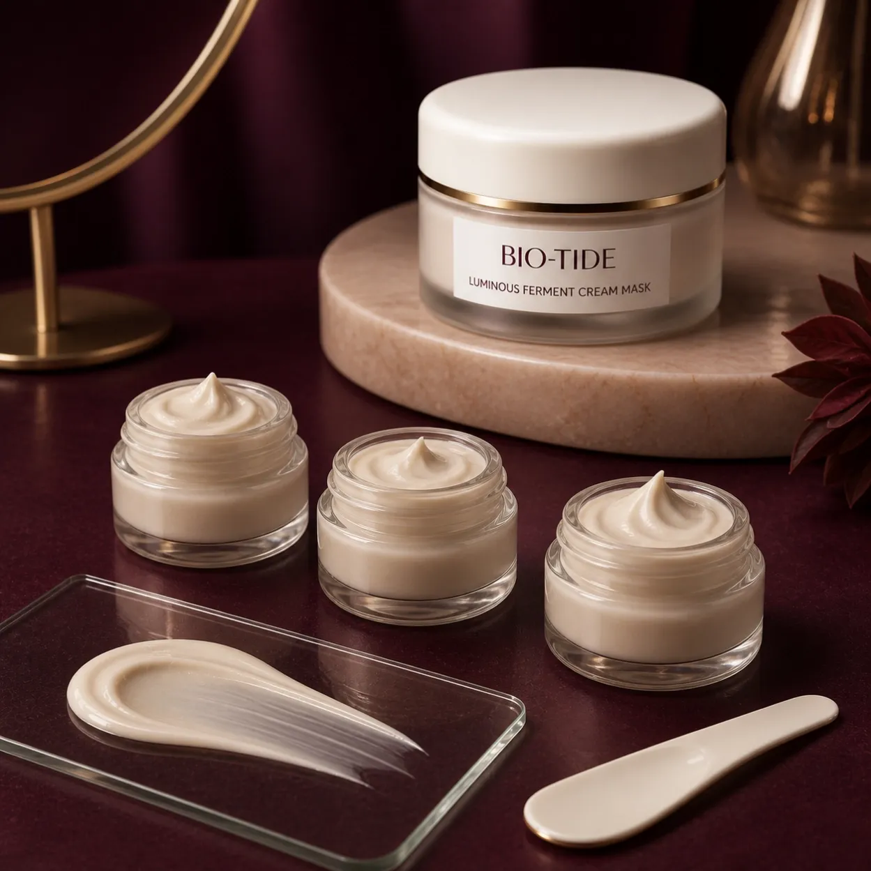 LUMINOUS FERMENT CREAM MASK texture sample review
