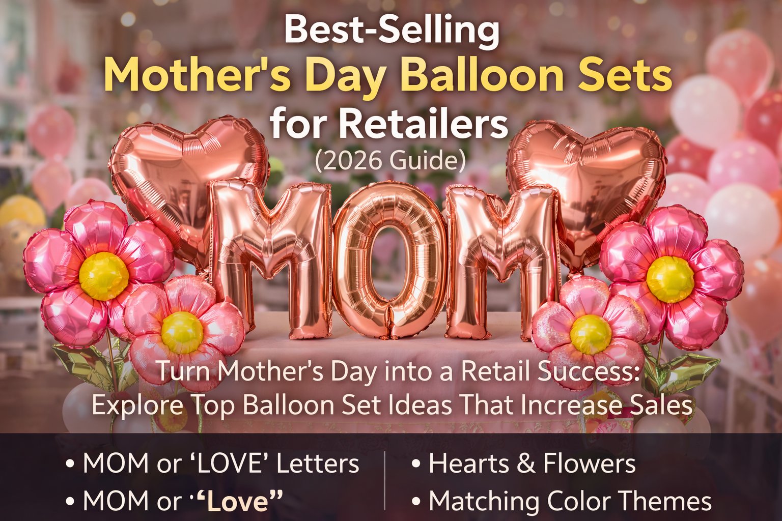 Best-Selling Mother’s Day Balloon Sets for Retailers (2026 Guide)