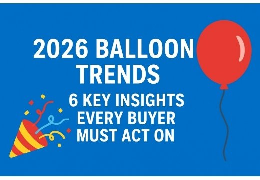 2026 Balloon Trends: 6 Key Insights Every Buyer Must Act On