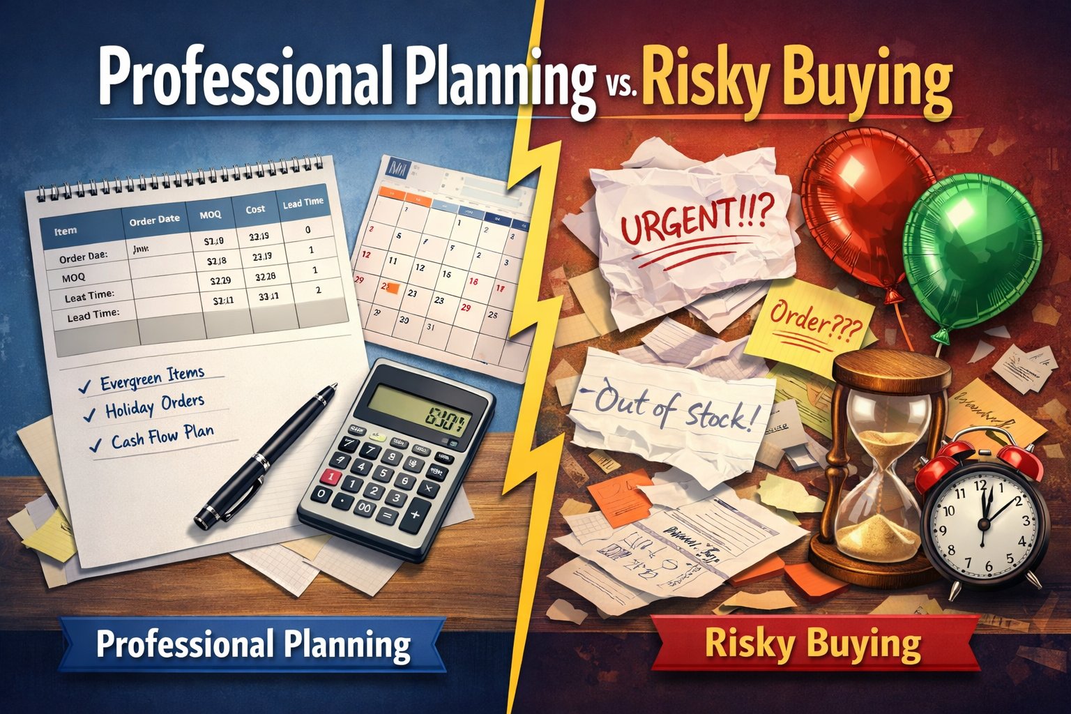 How a Professional Purchasing Sheet Protects Your Foil Balloon Margins (And Why Most Buyers Fail)