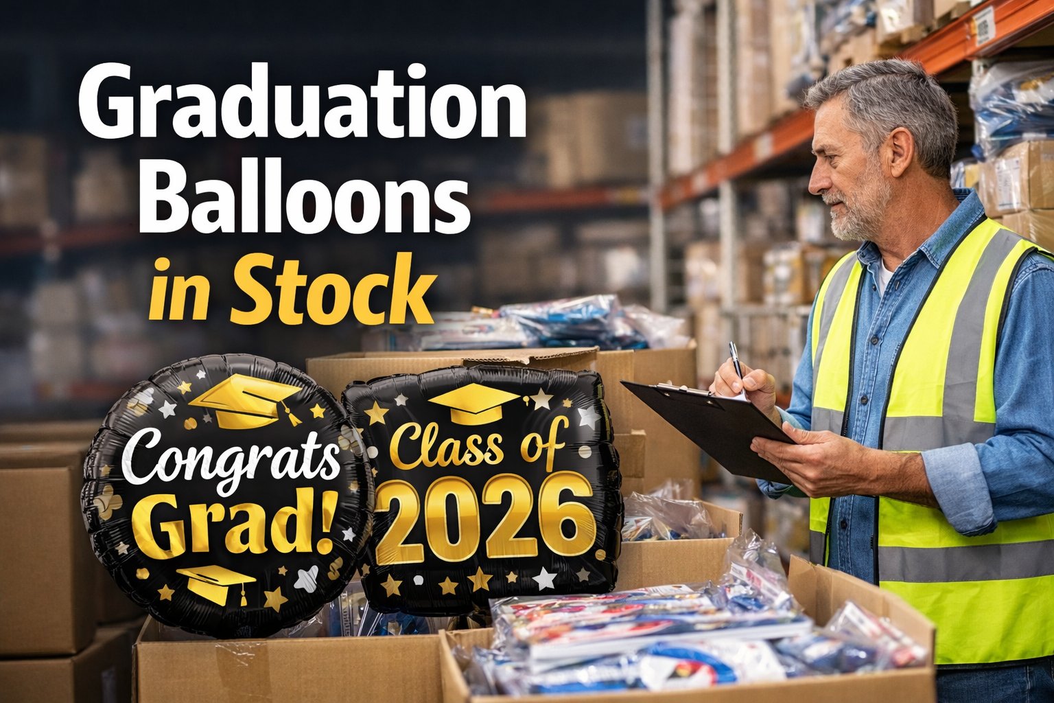 Best-Selling Graduation Foil Balloons for Wholesale Buyers (Fast Turnover Picks)