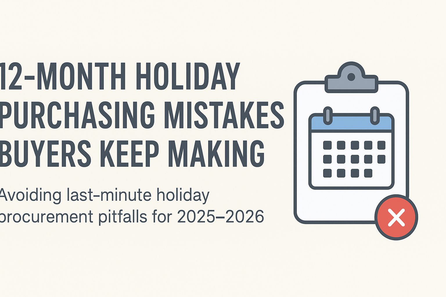 8 Holiday Purchasing Mistakes Balloon Buyers Keep Making — And How to Avoid Them