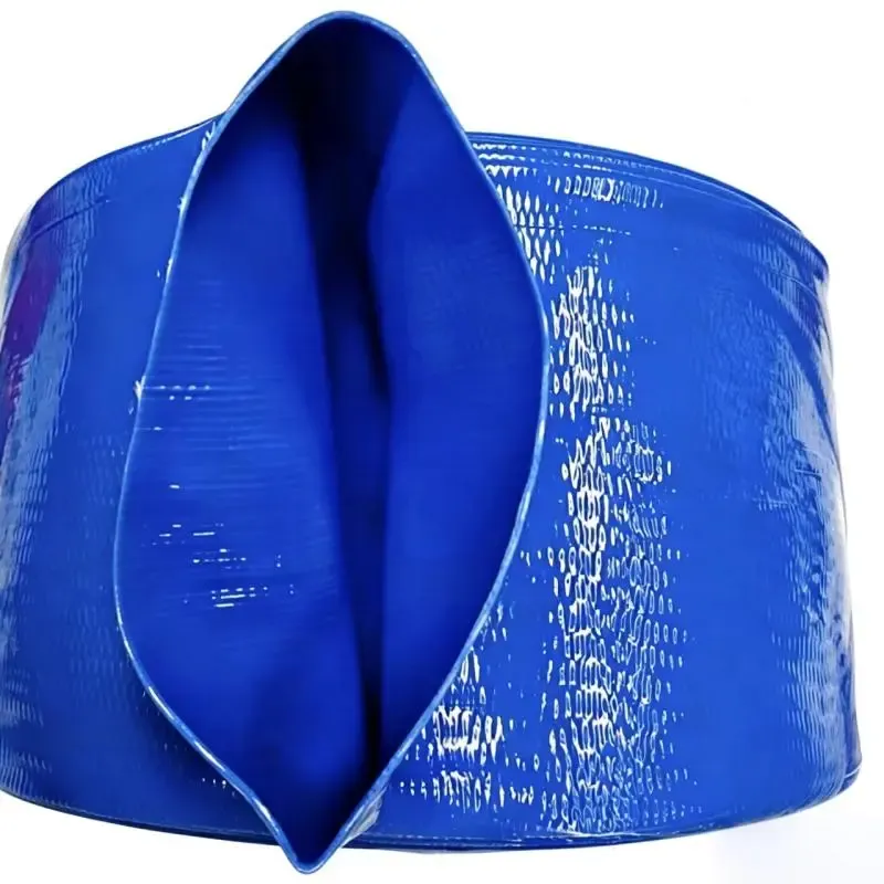 PVC One-Step Extrusion Layflat Hose — pvc one step extrusion layflat hose manufacture texture detail
