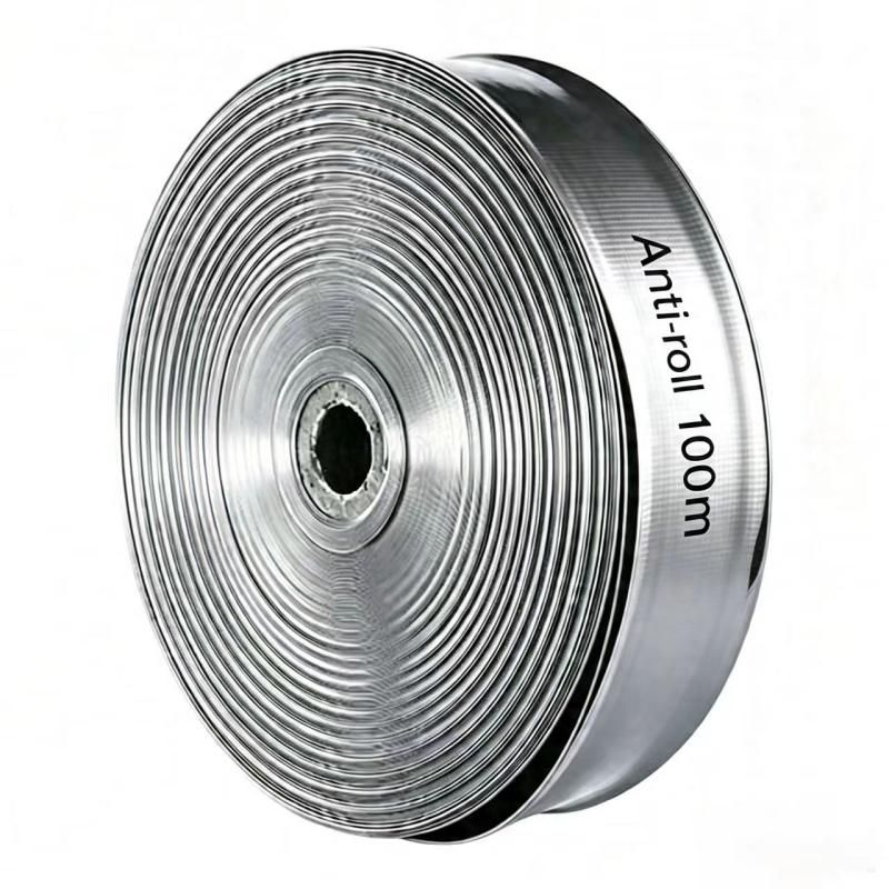 PE Double-Wing Micro-Spray Hose – Silver — pe double wing micro spray hose manufacture silver 2inch label detail