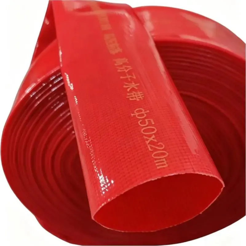 PVC Polymer Layflat Hose — pvc polymer layflat hose manufacture couping detail