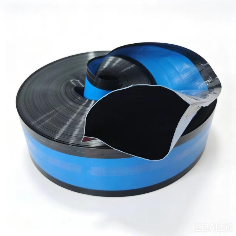 PE Double-Wing Woven Micro-Spray Hose — pe double wing woven micro spray hose manufacture blue 2inch inner layer detail