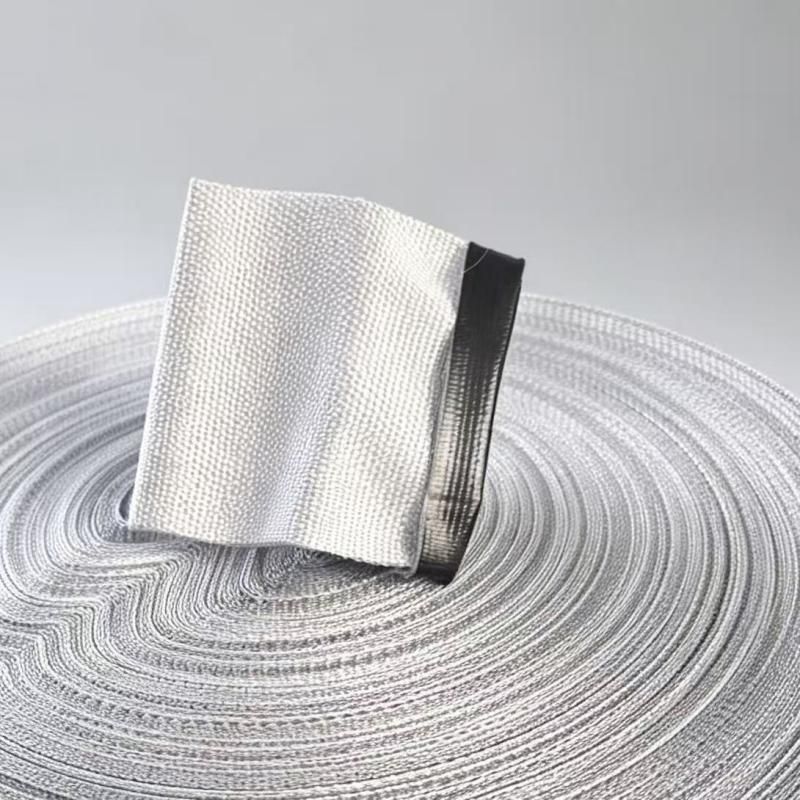PE Wear-Resistant Woven Layflat Hose – Type 6 – PE wear resistant woven hose manufacture black 6bar inner layer detail