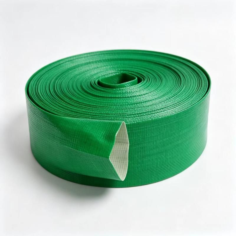PE Woven Layflat Main Hose – pe woven layfalt main hose manufacture green 2bar cpupling detail