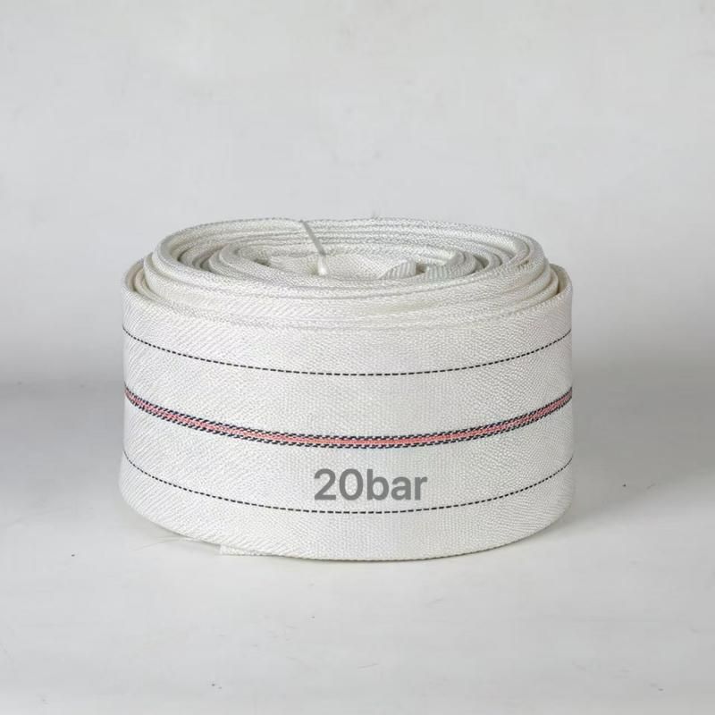 High-Pressure PU-Lined Irrigation & Fire Hose – Type 20 – irrigation fire hose manufacture 20bar label detail