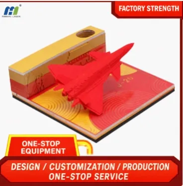 Airplane 3D Sticky Notes