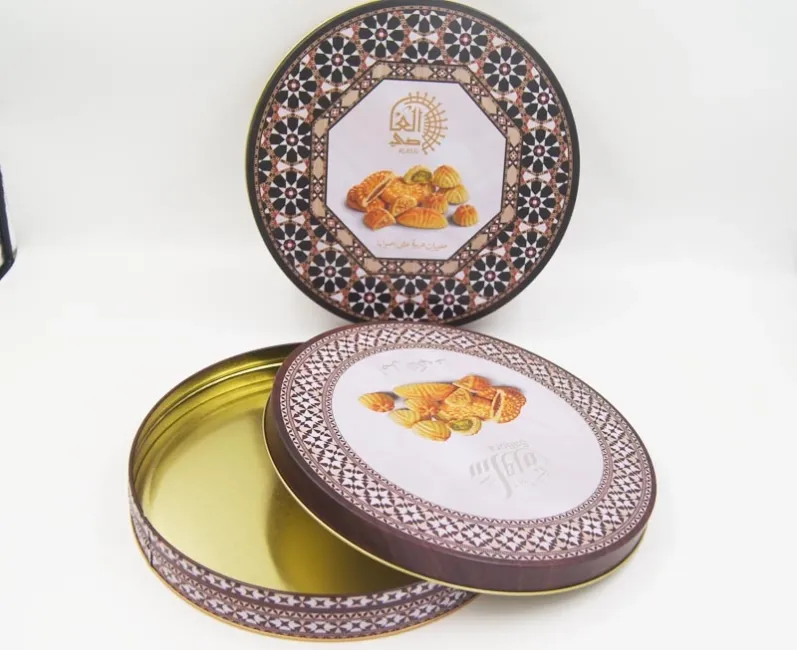 round tin box for cookies2