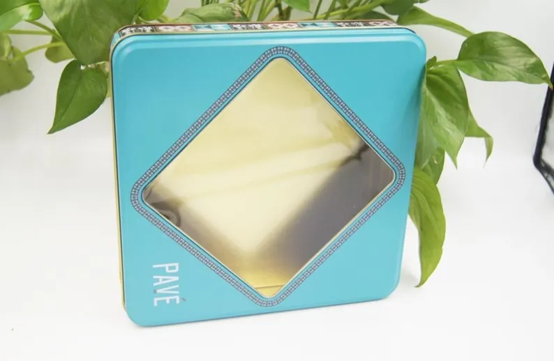 square tin box with clear window4