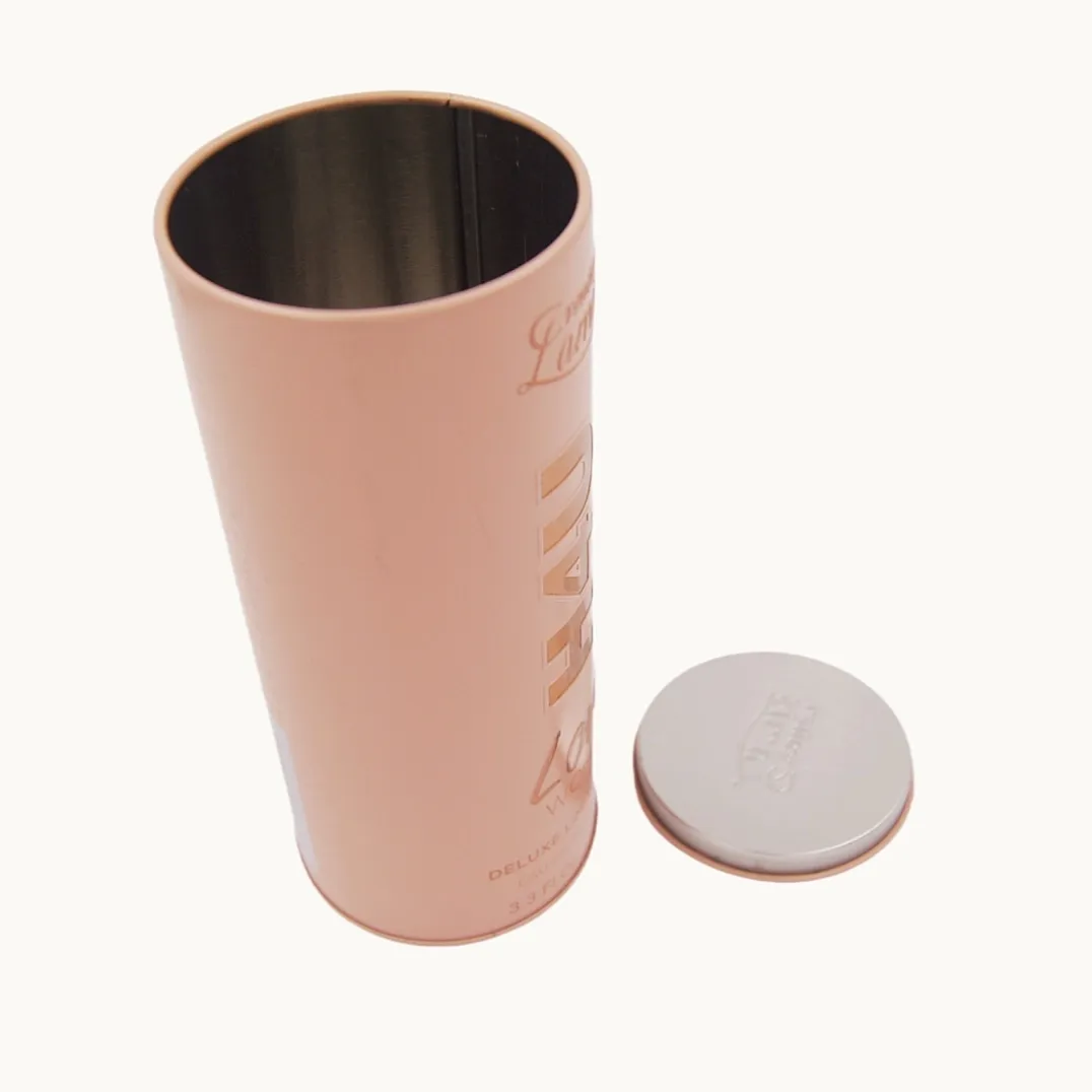 Round Metal Tin Box for Cookies and Food Packaging1