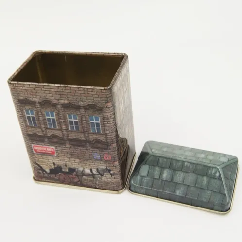 house-shape tin box1