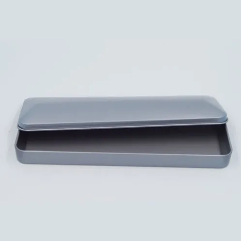 gray color pen box