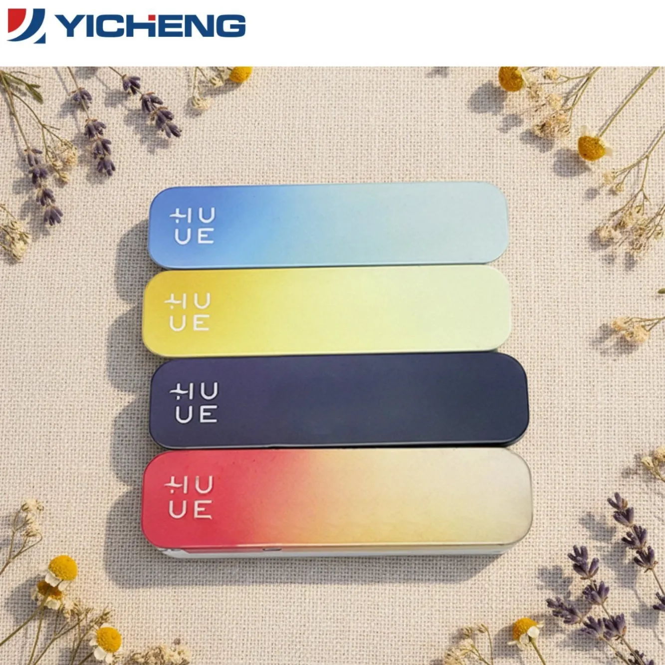 Rainbow Gradient Slide-Top Mint Tins