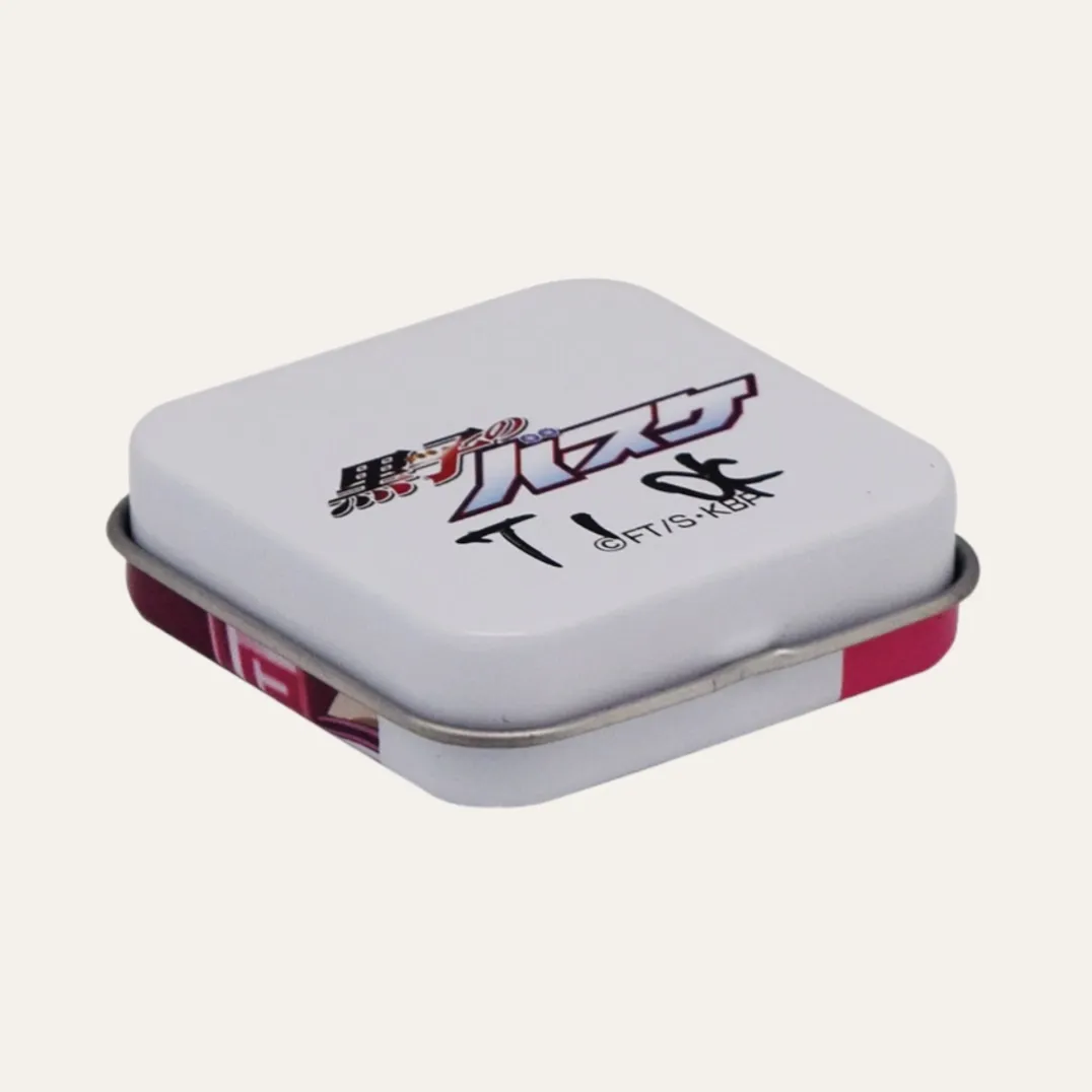 Metal Small Tin Box with Hinged Lid for Candy Packaging1