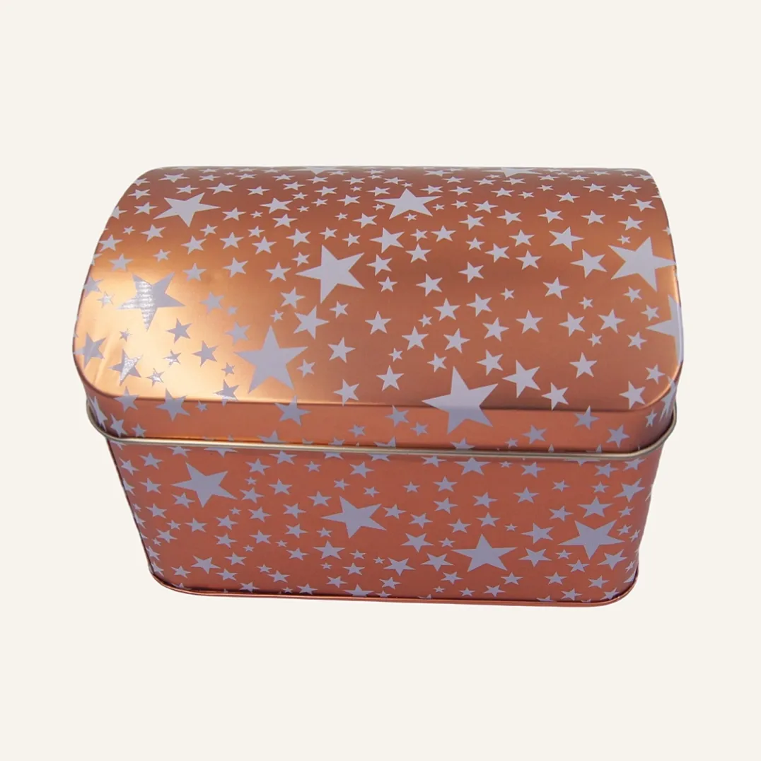 Small Cheap Metal Storage Boxes With Lid For Gifts Packaging
