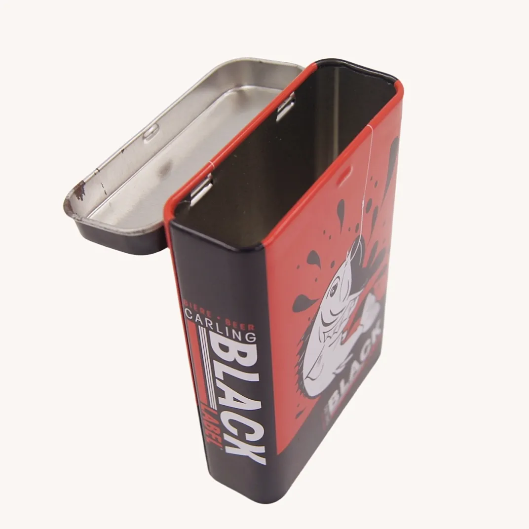 Small Rectangular Metal Tin Box for Candy Storage1
