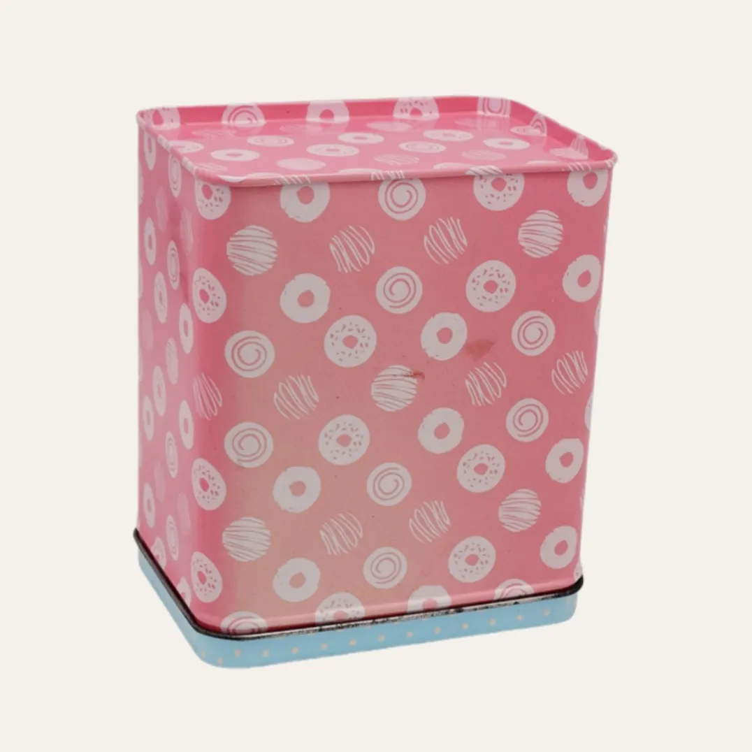 Custom Rectangular Tea Tin Box For Tea And Coffee Packaging2