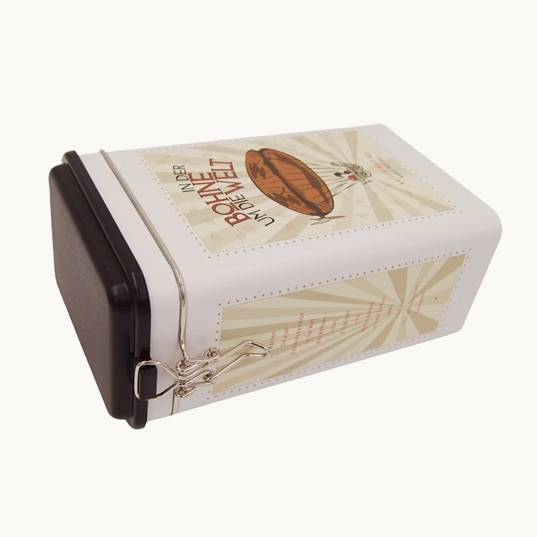 Rectangular Metal Tea Box With Lid And Lock For Tea Packaging3