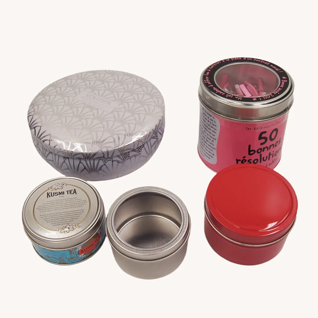 Round Metal Tins With Clear Lids For Gifts Packaging Design3