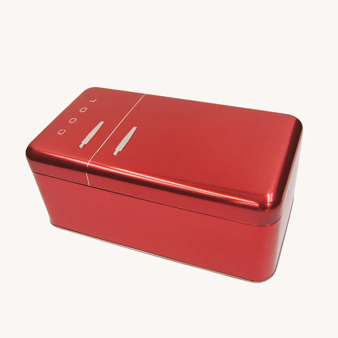 Custom Metal Food Containers With Lids For Food Packaging