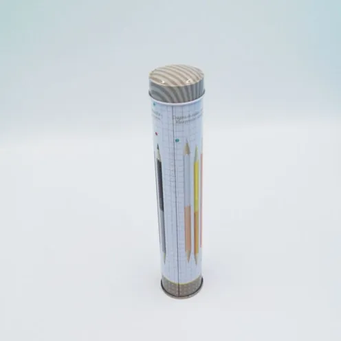 round small pencil box