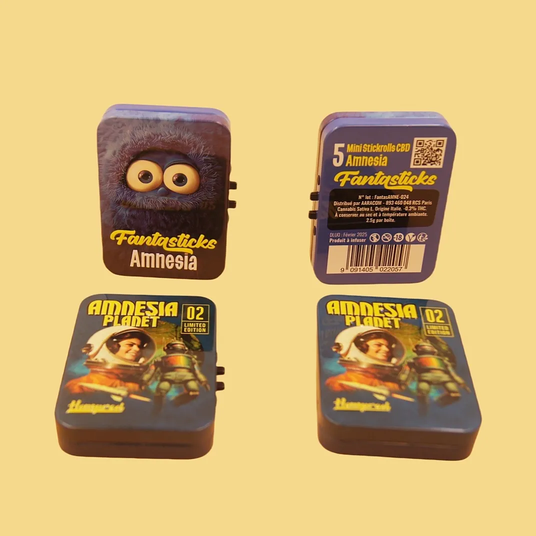 Small rectangular owl printed tin boxes set