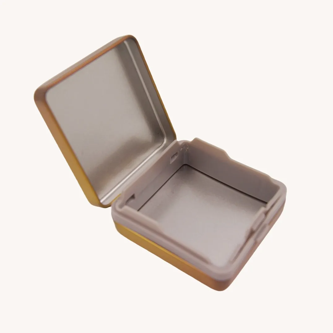 Nice Square Metal Cigar Tin Box for Cigarette Packaging1