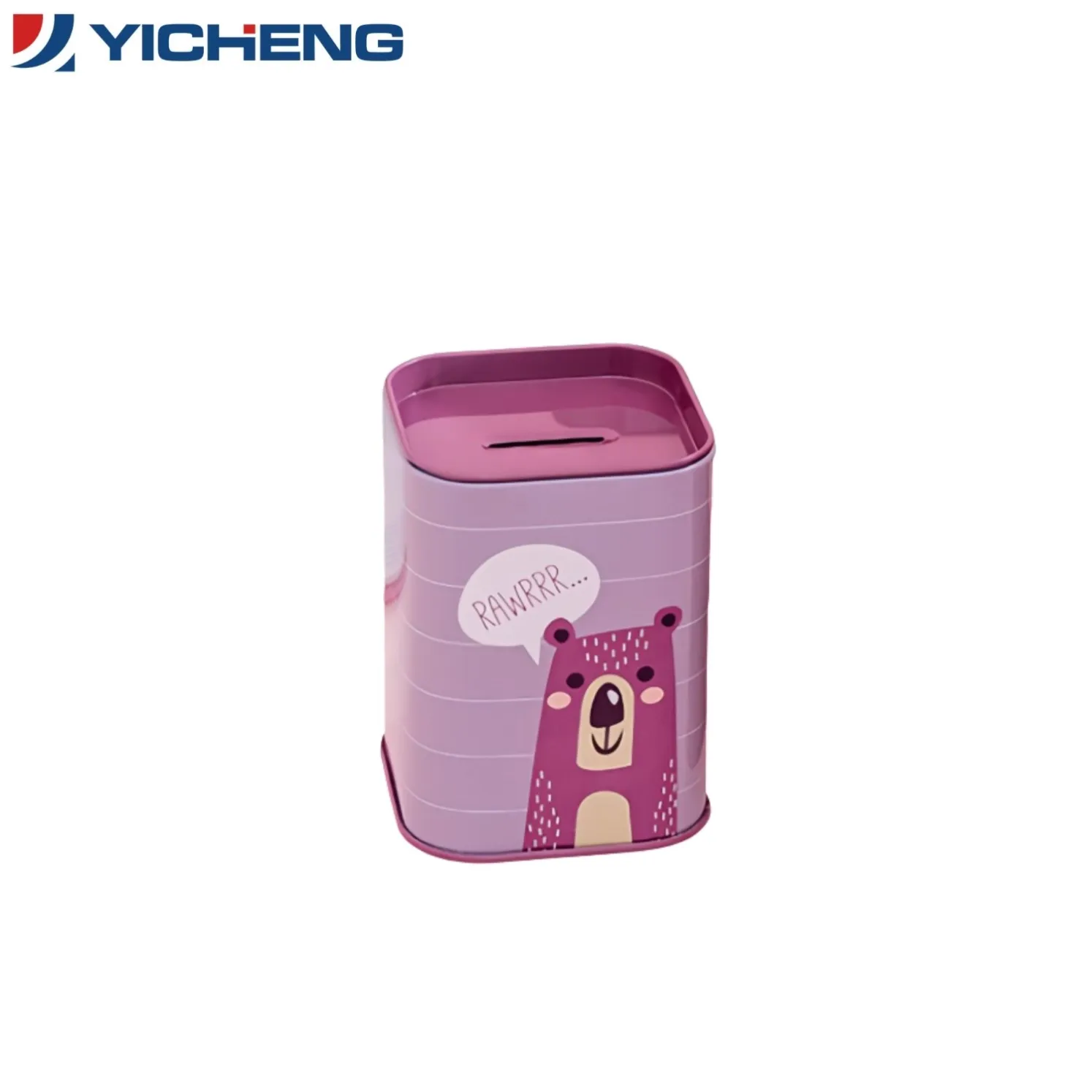 Cute Deer Pattern Metal Piggy Bank 2