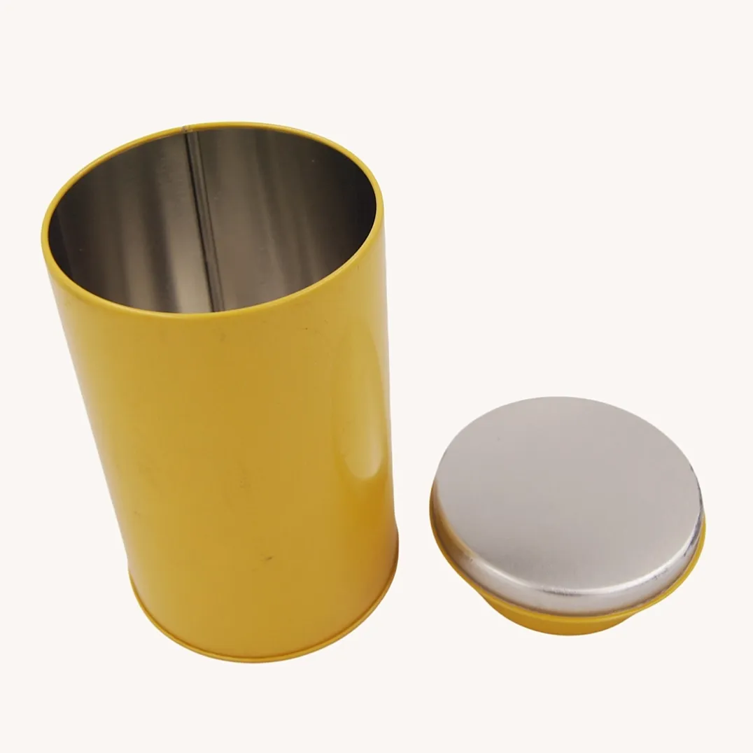 Round Metal Tin Canisters for Coffee,Tea and Sugar1