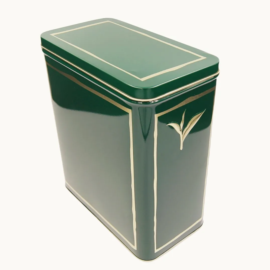 Custom Metal Loose Leaf Tea Containers For Tea Packaging