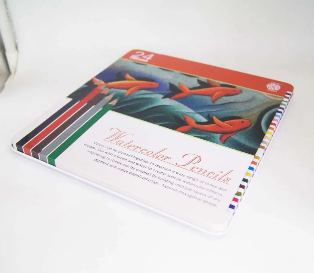 24pcs pencil tin box2
