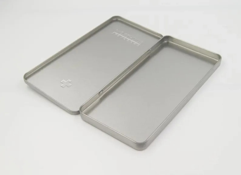 rectangular tin box with hinge2