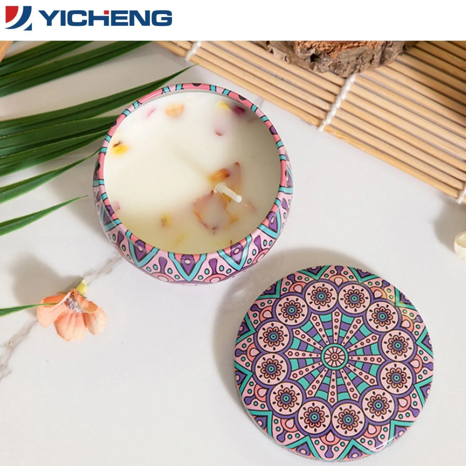 Bohemian Mandala Scented Candles3