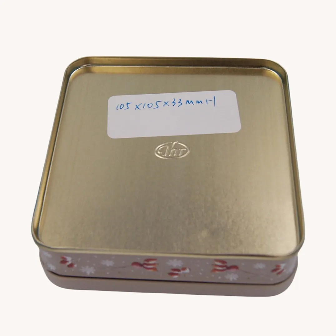 Small Square Aluminum Tin Containers For Candies Or Biscuits2