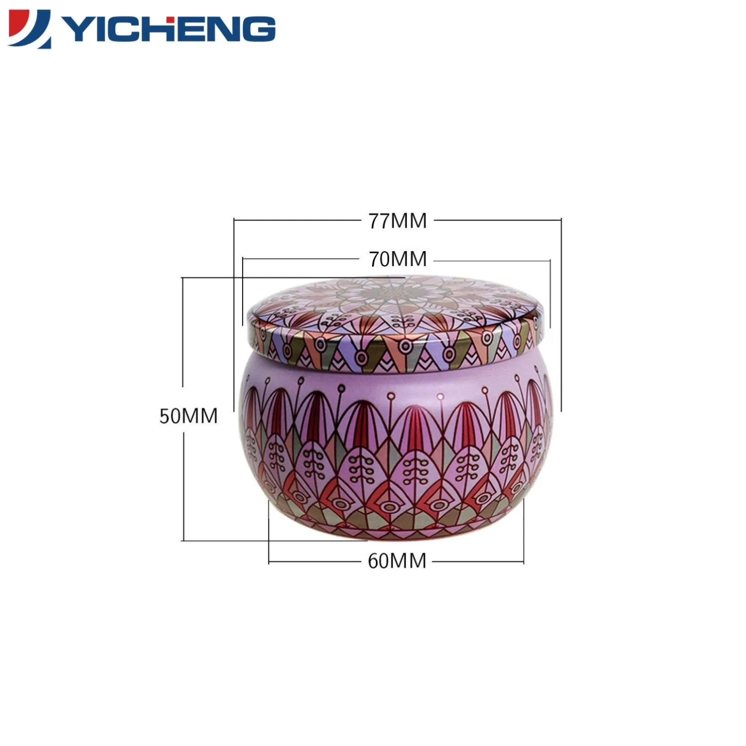 Bohemian Mandala Scented Candles2