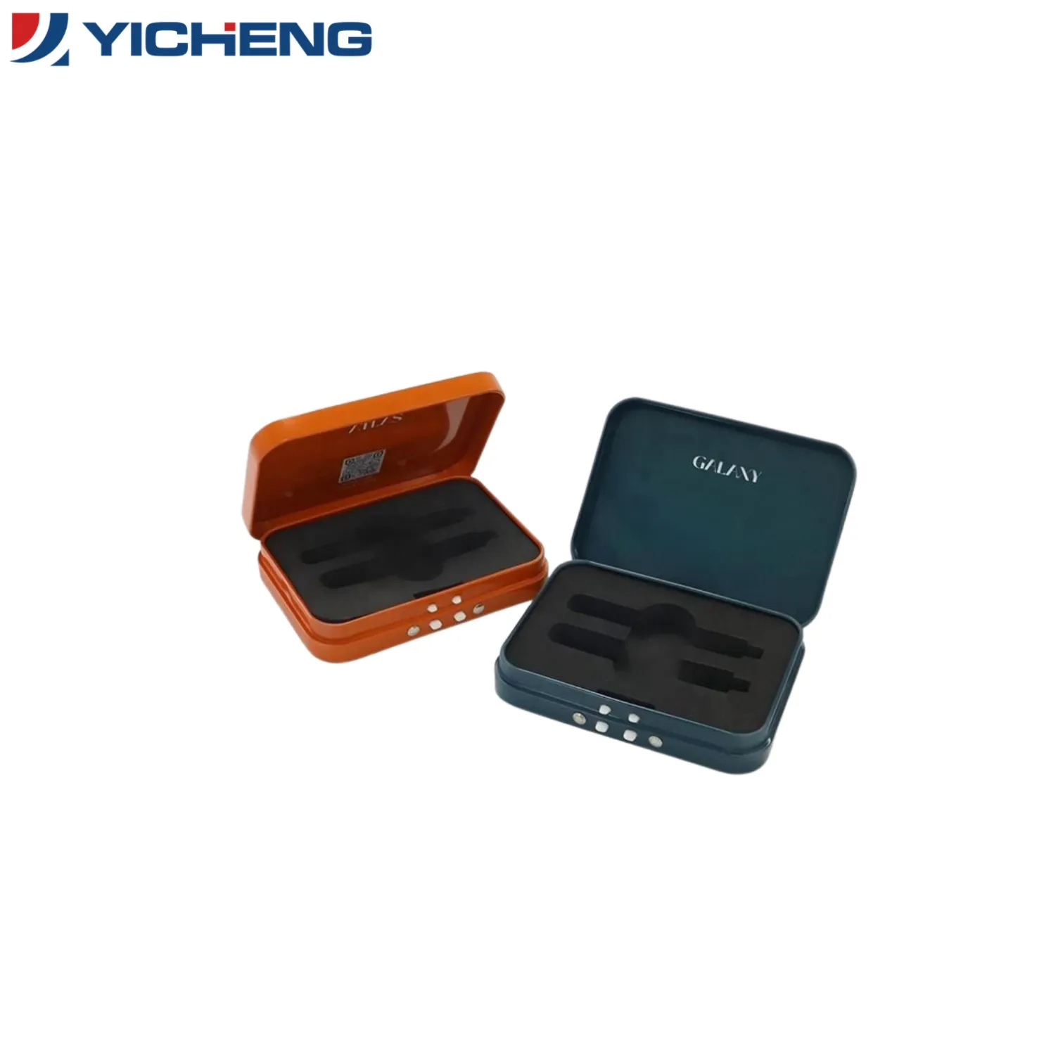 Child-Resistant Embossed Hinged Tin Box3
