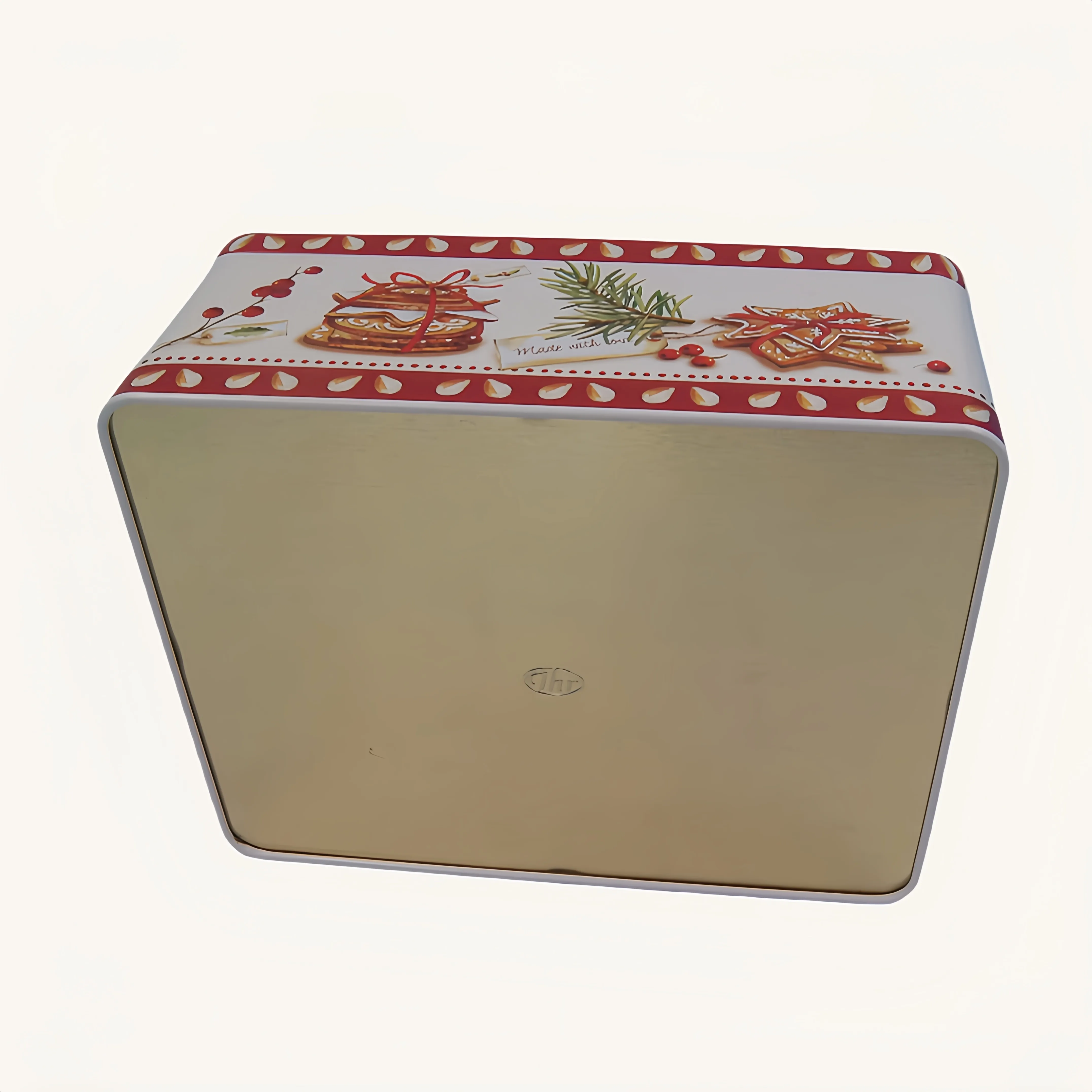 Large Custom Cookie Tins With Lids For Biscuits Packaging3