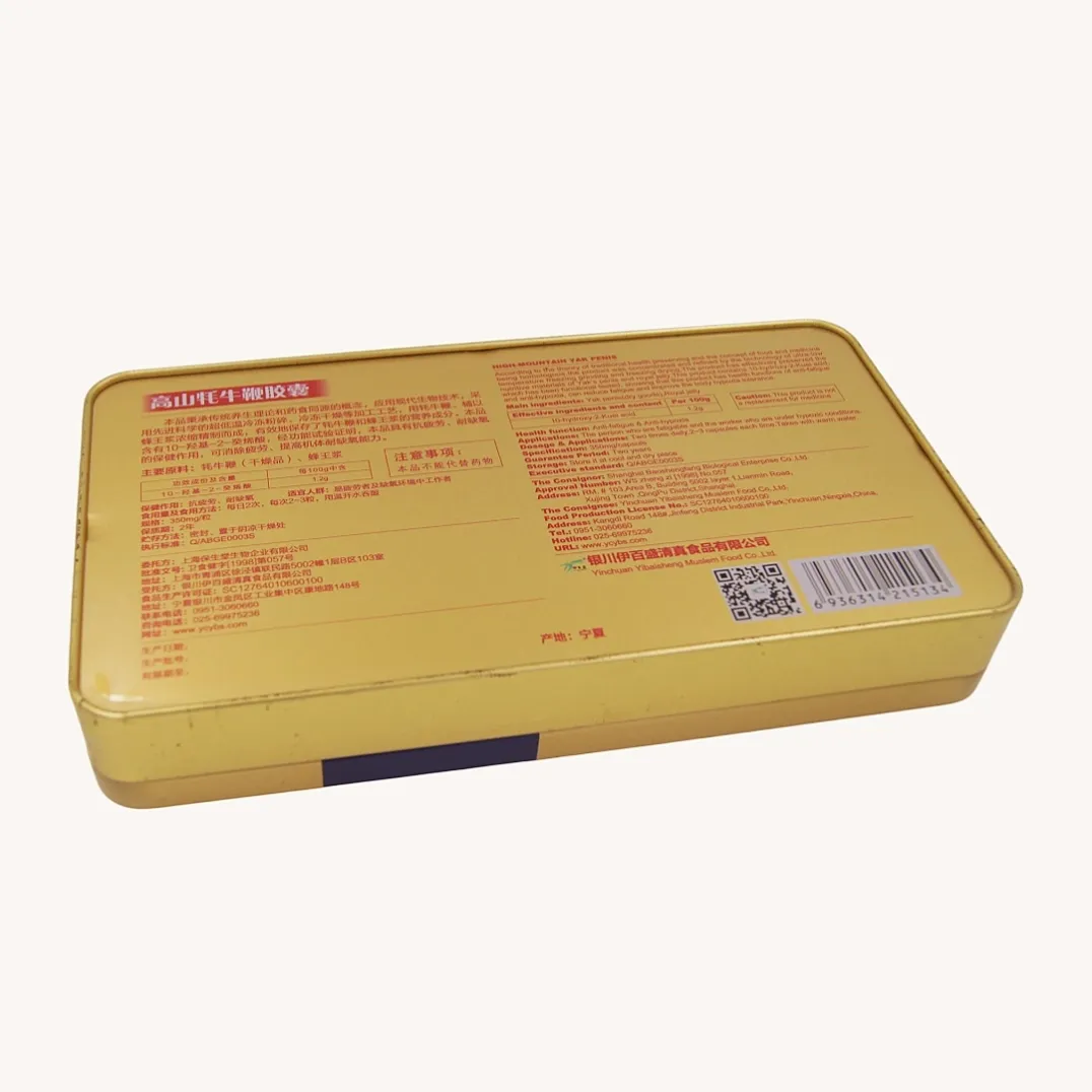Rectangular Metal Tin Boxes for Cookies and Biscuits Packaging2