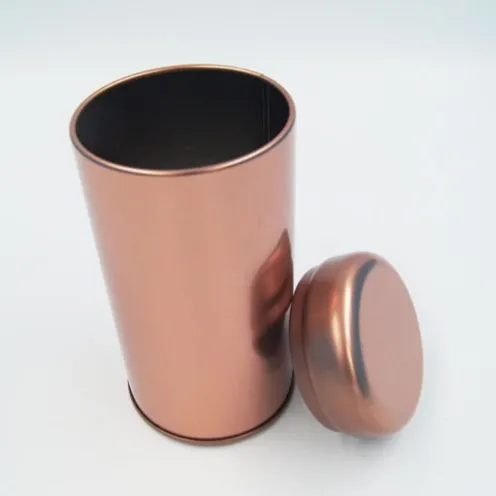 round tin box with rose gold color3