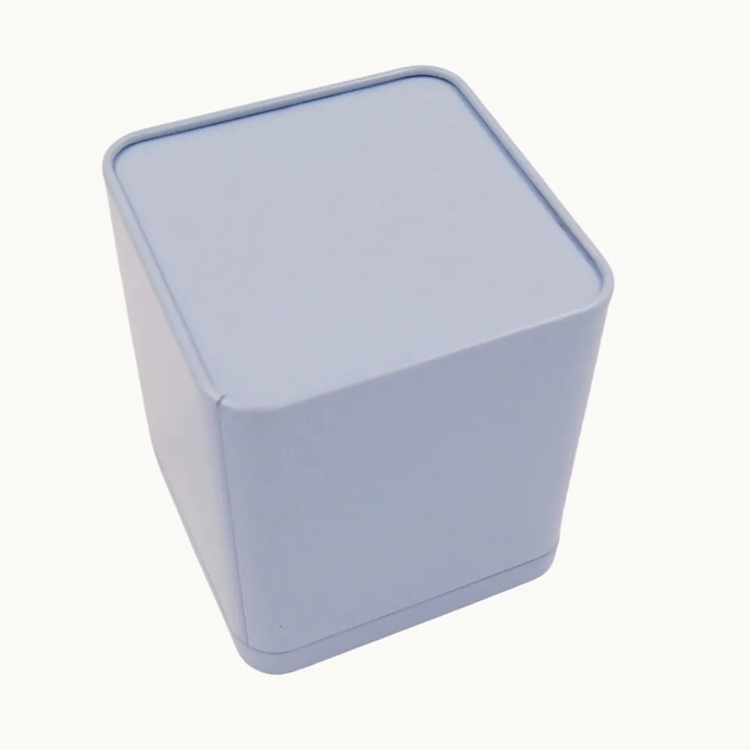 Small Metal Square Candle Tins for Sugar Storage2