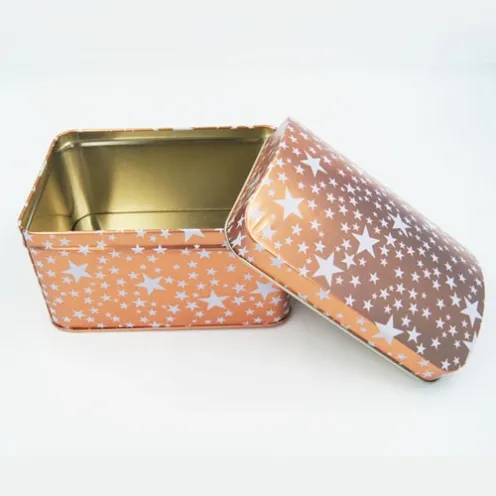 gift tin box with stars printing1