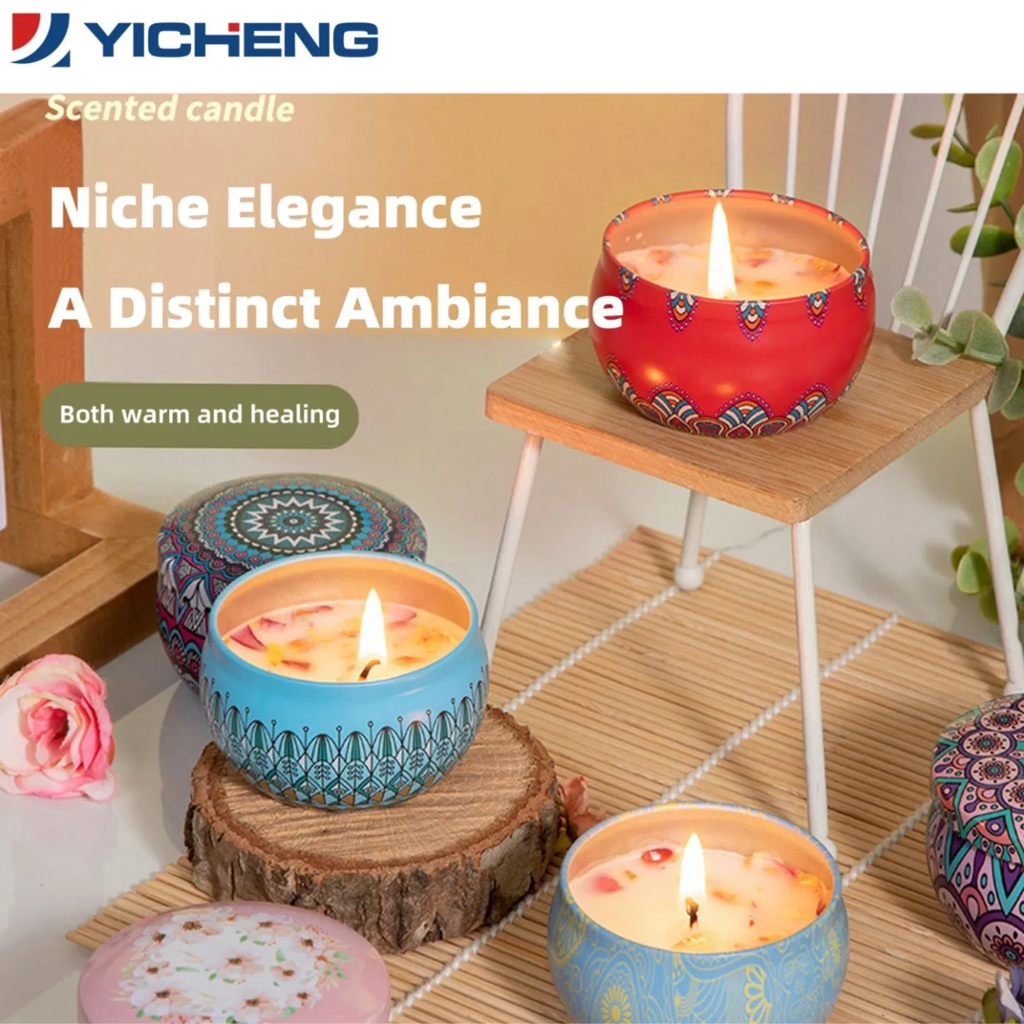 Bohemian Mandala Scented Candles1