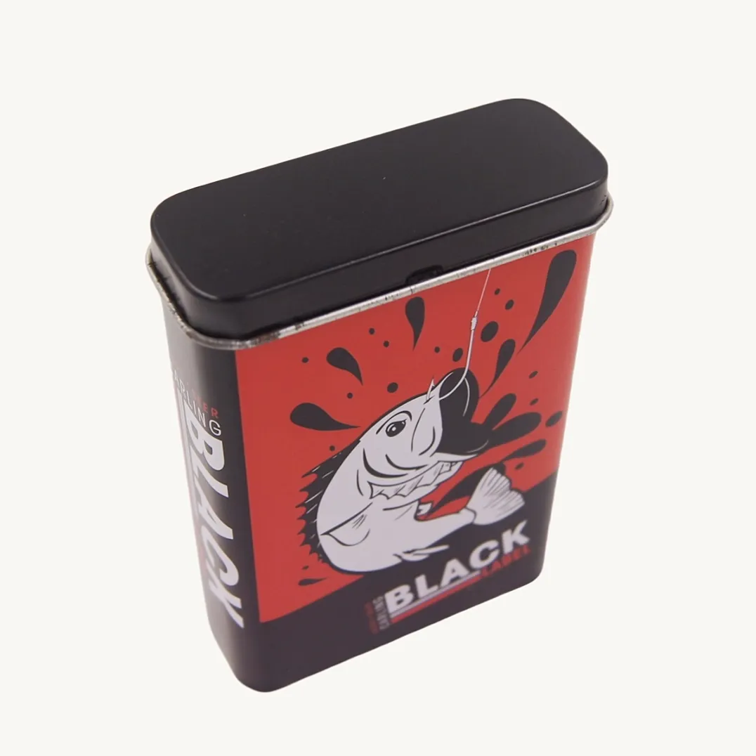 Small Rectangular Metal Tin Box for Candy Storage